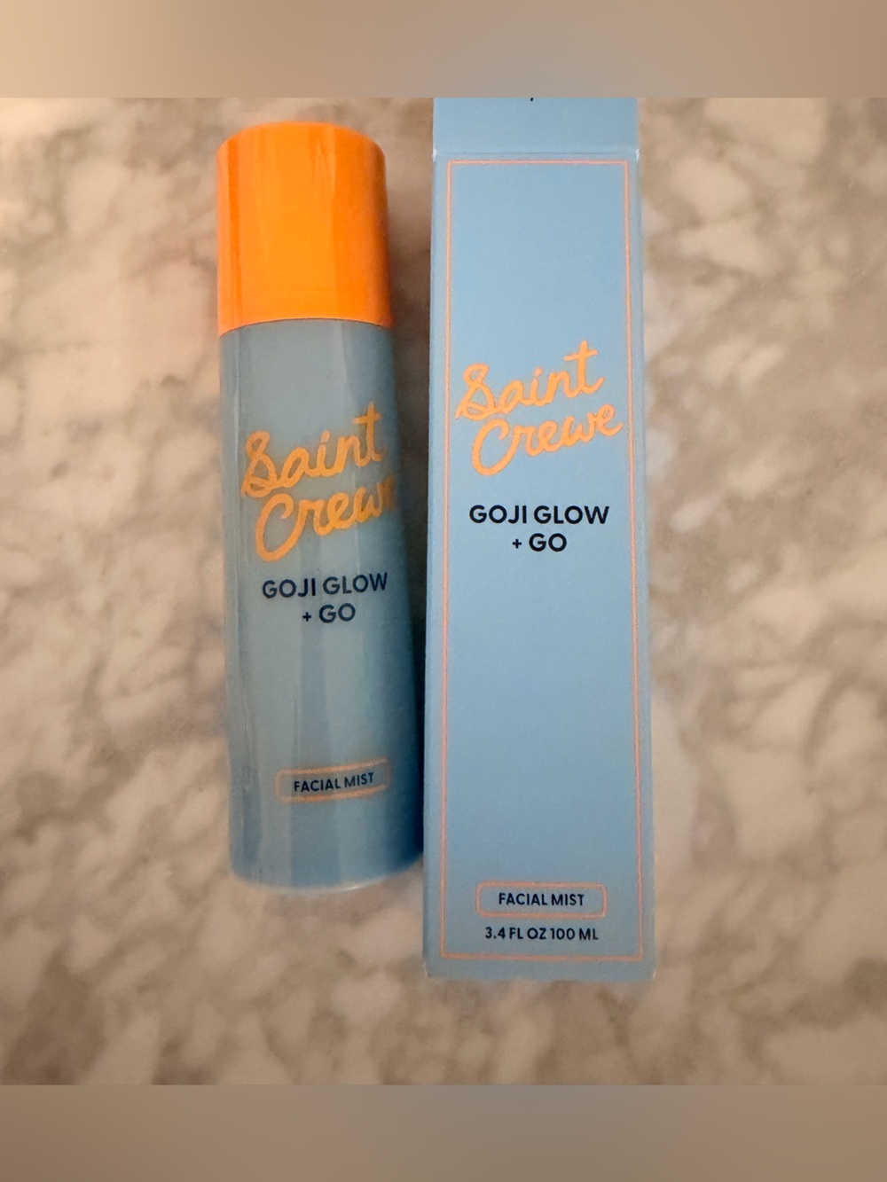 Saint Crewe Goji Glow + Go Facial Mist — BNIB 3.4 fl oz/100 ml